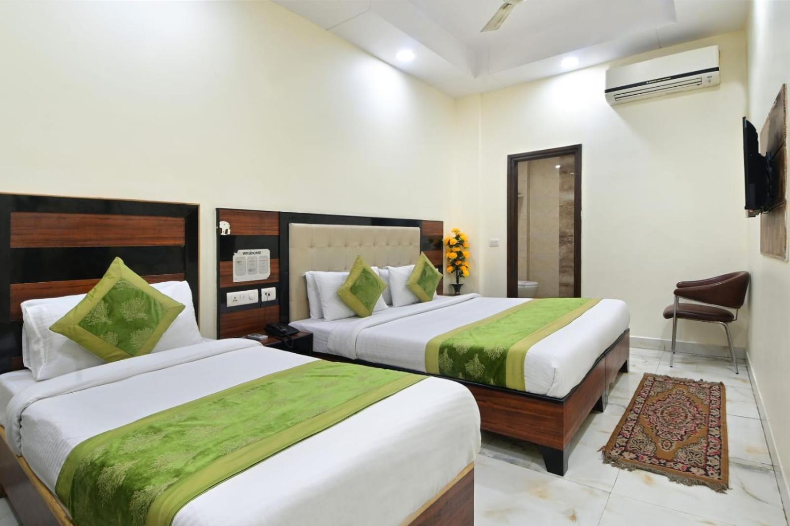Hotel Emporio View - New Delhi Railway Station - Paharganj Nova Deli Exterior foto